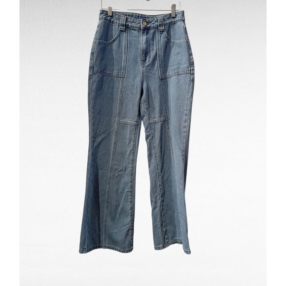 Cider "Your Closet's Happy Hour" flare 70's style jeans  Sz 6 - Picture 4 of 8